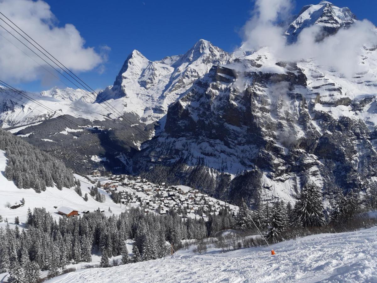 Chalet Bim Chilchli Murren Exterior photo
